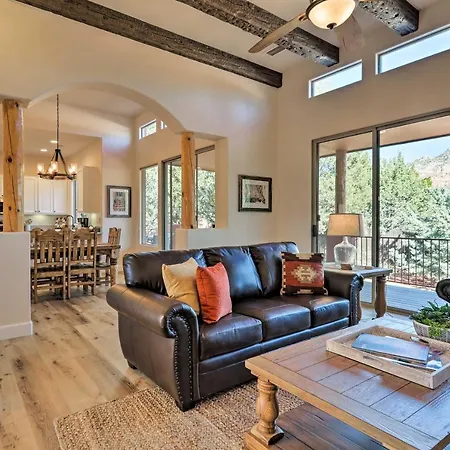 Luxury Sedona Living Remodeled With Red Rock Views! Villa